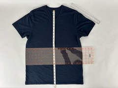 Old Navy Solid Navy Blue V-Neck Neck Short Sleeve T-Shirt Men’s Size Medium