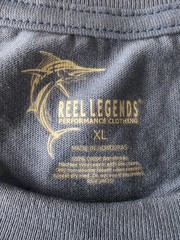 NWT REEL LEGENDS T-shirt Double-Sided Graphics L/S Men’s Size XL