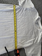 Gildan DryBlend Men’s M White Tagless Crew Neck Short Sleeve T-Shirt