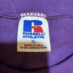 Vintage 90s Russell Athletic Northwestern University Alumni Purple Tee Size XL