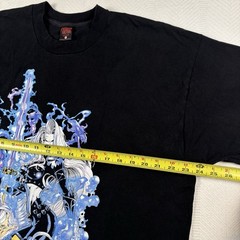 VTG 90s Lady Death Chaos Comics Anime Fashion Victim Black XL Shirt Mike Deodato