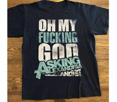 Vintage Asking Alexandria OMG reprint T-Shirt