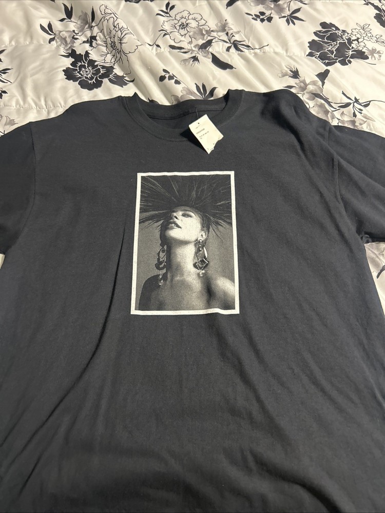 Lady Gaga Jazz & Piano Las Vegas Residency Tour Shirt Size Large Black White