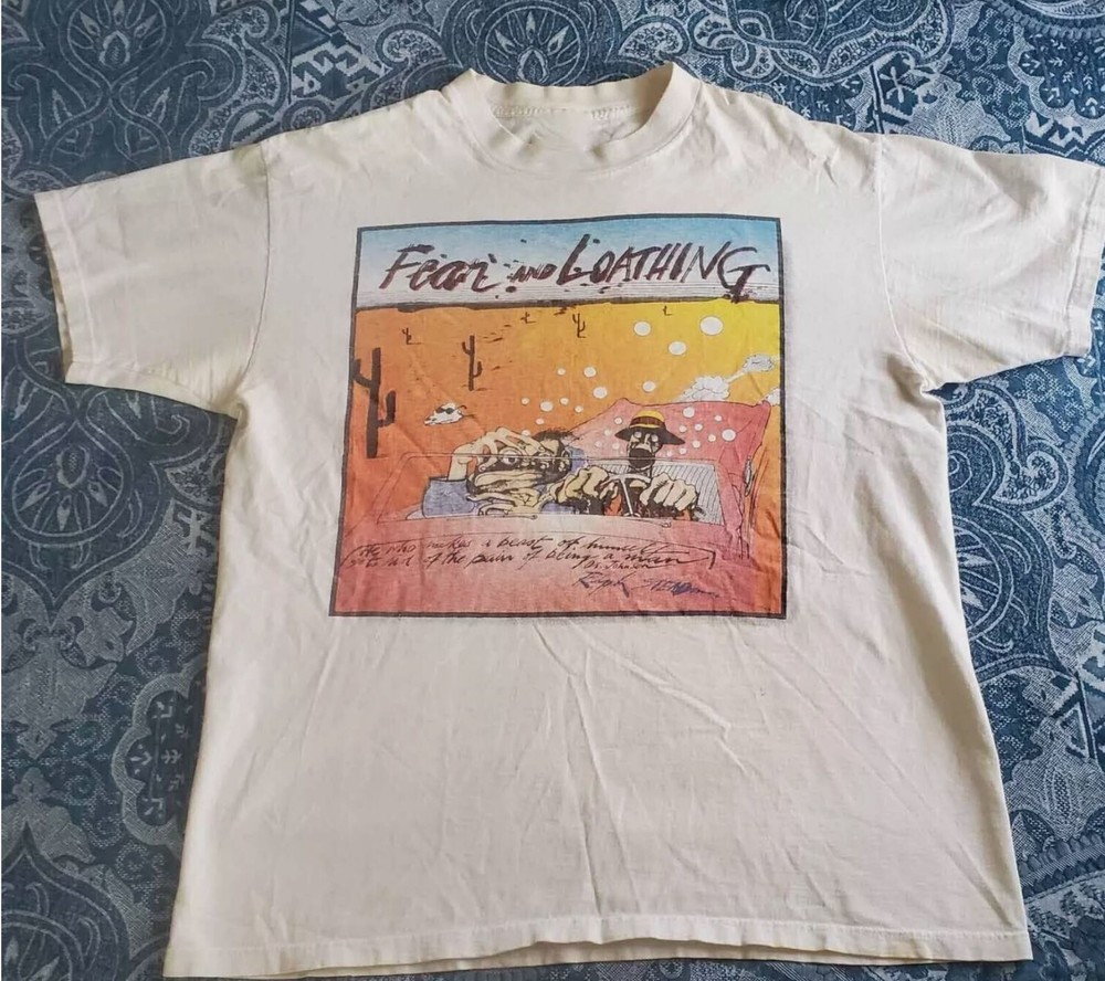 Fear and Loathing in Las Vegas Ralph Steadman Shirt White Unisex S-5XL
