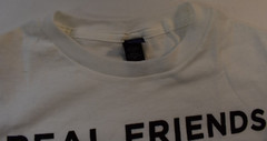 Real Friends Mens Concert Crowd Maybe This Place is the Same White Shirt New XS