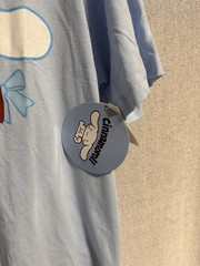 Sanrio Cinnamoroll Blue Graphic Print Crew Neck Short Sleeve T-Shirt Size M