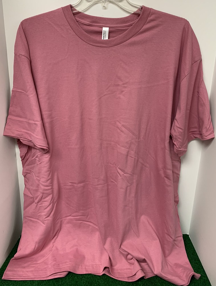 American Apparel Sustainable Collection 100% Organic Cotton T Shirt-3XL