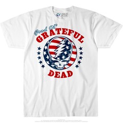 GRATEFUL DEAD-US INDEPENDENCE-SYF GOOD OL’ GD-TSHIRT M-L-XL-XXL, 3X,4X, 5X