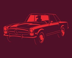 1970 280sl Unisex T-Shirt Multi Colors S-XL FREE S&H! Mercedes-Benz