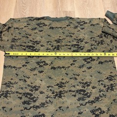 Vintage Fox Outdoor Digital Camo Shirt Mens 3XL Green Single Stitch Military Tee