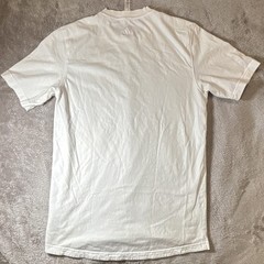 adidas Sportswear Men’s White Graphic Print Crew Neck T-Shirt Short Sleeve S