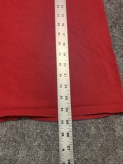 Vans Off The Wall Skateboarding T Shirt Men’s Small Red Great Wall of China Tee