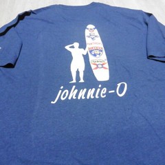 Johnnie-O Men’s M Florida Panthers NHL Crew T-Shirt Heather Twilight SS Flawed