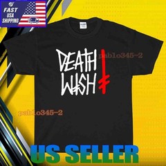 NEW SHIRT DEATHWISH SKATE LOGO T-SHIRT UNISEX FUNNY AMERICAN USA SIZE S-5XL