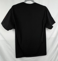 CHAMPION QUEEN Official Merch Graphic T-Shirt Medium Black Freddie Mercury Band