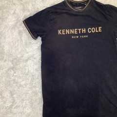 Kenneth Cole New York Men’s Black T-shirt Size Large (Discolored)
