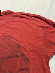 Vintage Zion Rootswear Bob Marley Shirt Size 2XL Red Guitar Reggae Band Music