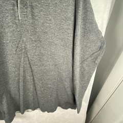 L.L. Bean Shirt Mens XL Gray Long Sleeve Henley Double Layer Lined Wool Blend