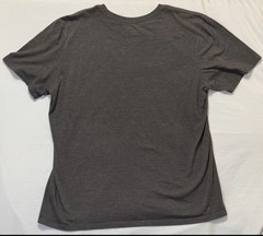 Nike Just Do It Shirt Mens L Gray Retro 90s Graphic Tee Athletic Cut Large EUC