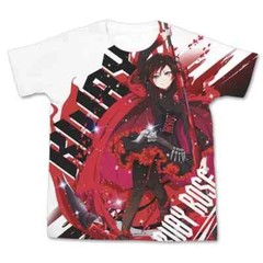 Ruby Full Graphic Print T-Shirt – XL – RWBY LIMITED EDITION – RARE- JAPAN – NEW