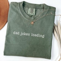Gidan Tee Dad Jokes Loading Funny Humor Gift Idea