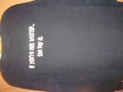 Myrtle Beach SC Backyard Sports Bar M black jersey