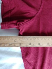 Mwns T Shirt Unbranded Size XL Short Sleeve Red 26969