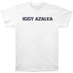 Men’s Iggy Azalea Digital Logo Tee T-shirt Small White