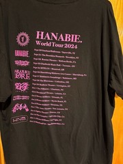 Hanabie. World Tour 2024 North American Tour T-Shirt
