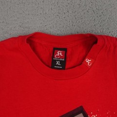 Kallusive Shirt Mens XL Red Cleaver Graphic Sleeveless Muscle Tee Tank Y2K USA