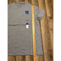Apt 9 Premier Flex T Shirt Mens Size M Grey Adult Short Sleeve Crew Neck New