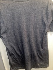 Baseballism Mens Gray Graphic Logo Crew Neck Short Sleeve T-Shirt XL Regular