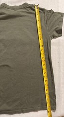 Brisco Brands T Shirt Don’t Worry it’s Organic Mens size medium gray orange