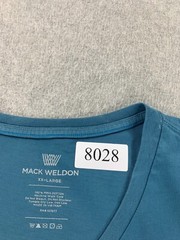 Mack Weldon Light Weight 100% Cotton Tee Shirt (Men’s XXL) Blue