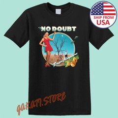 No Doubt Tragic Kingdom Men’s Black T-Shirt Size S-5XL