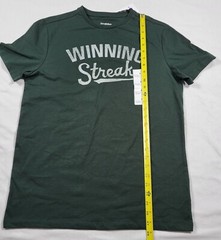 Goodfellow Co Shirt Men’s Medium Green Winning Streak Casual Workout Streetwear