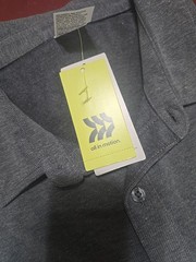 All In Motion Commuter shirt. NWT – Grey – Size M. Moisture Wicking. Button Down