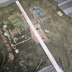 Vintage The Mountain Men’s XL Green Tie-Dye Bubba High-Rise Graphic Tee