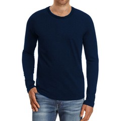 Zonbailon men’s t-shirt solid color breathable leisure sports long sleeve