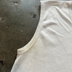 Vintage BVD Tank Too T Shirt Distressed Stains Single Stitch Vtg