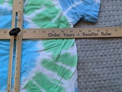 Pink Floyd Liquid Blue Shirt Mens Small Multicolor Tie Dye Dark Side Graphic Tee
