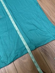 Vintage 90s BVD Blue Green Teal Pocket Shirt Mens 3XL Blank Cotton Short Sleeve