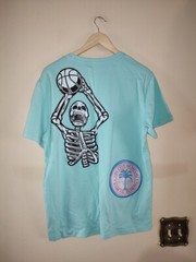 Men’s Eternity BC / AD Miami the Magic City Dade Co Blue Turquoise T Shirt Sz XL