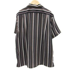 CIAOPANIC Men’s Casual Shirt L Black Polyester No Stretch Excellent Condition