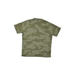 Under Armour Men XL Green Camo Seamless Performance Training T-Shirt Loose Fit