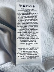 NWT Casa Moda Couture White Black Diamond Geometric Pattern Tee Unisex Men Sz S