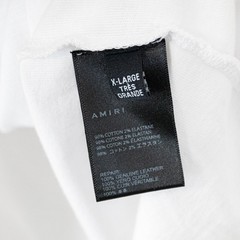 AMIRI Cherub Angel White T-Shirt tee Back Graphic