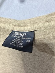 Vintage Polo Ralph Lauren Shirt Men’s Medium Gray Tee 90s USA fabric Pony