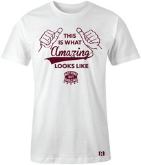 “AMAZING LOOK” T-Shirt to Match Air 6 Retro “MAROON”