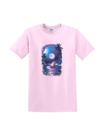 T-shirt small to 3xL UNICORN MONOCEROS moonlight sealife resort beach horse fun
